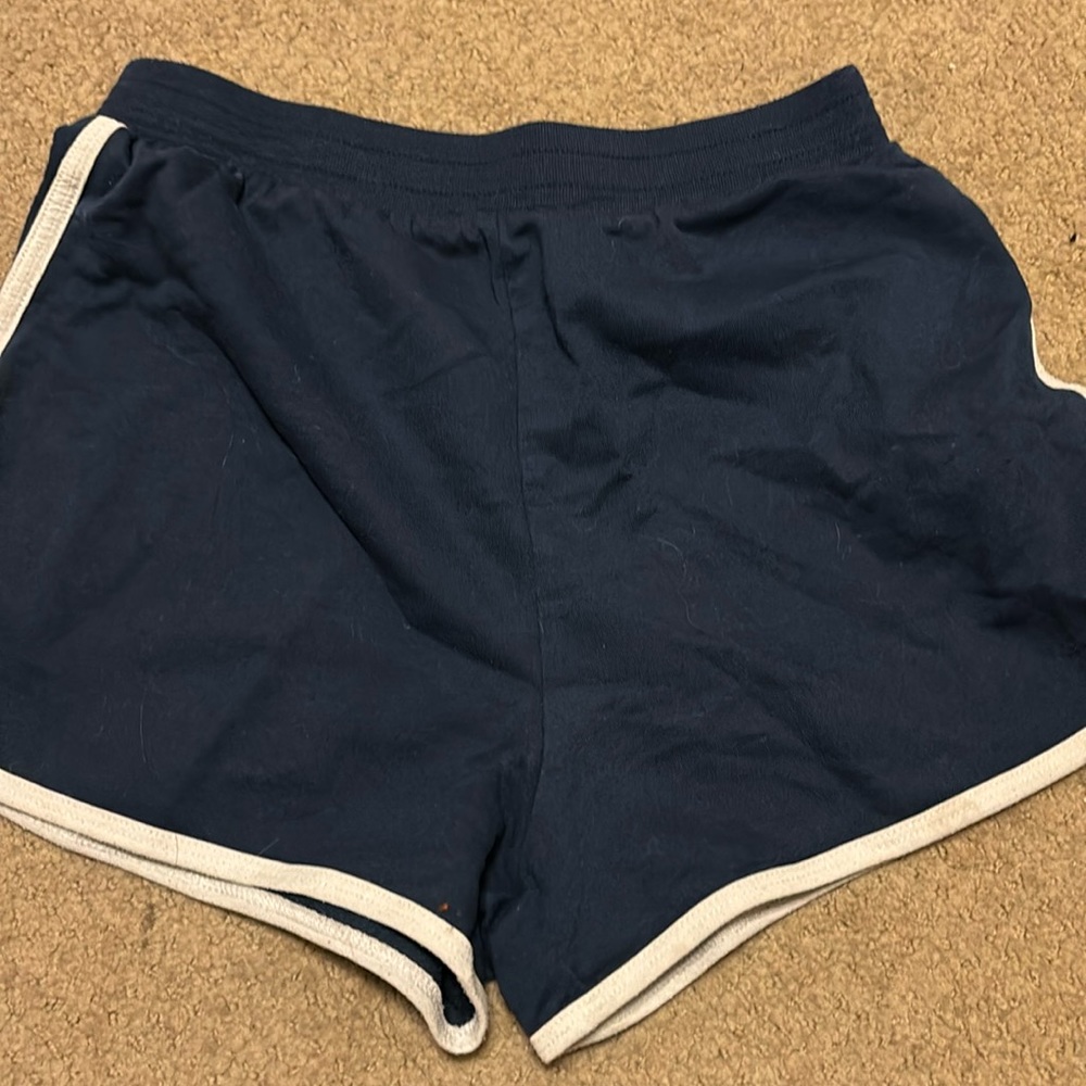 blue lined shorts